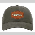 Richardson Classic Dad Hat w/ Leather Patch Thumbnail