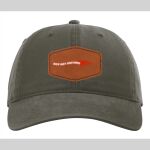 Richardson Classic Dad Hat w/ Leather Patch Thumbnail
