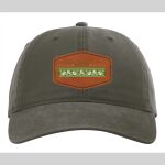 Richardson Classic Dad Hat w/ Leather Patch Thumbnail