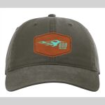 Richardson Classic Dad Hat w/ Leather Patch Thumbnail