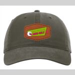 Richardson Classic Dad Hat w/ Leather Patch Thumbnail