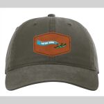 Richardson Classic Dad Hat w/ Leather Patch Thumbnail