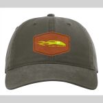 Richardson Classic Dad Hat w/ Leather Patch Thumbnail