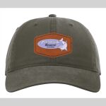 Richardson Classic Dad Hat w/ Leather Patch Thumbnail