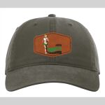 Richardson Classic Dad Hat w/ Leather Patch Thumbnail