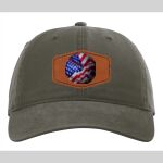 Richardson Classic Dad Hat w/ Leather Patch Thumbnail