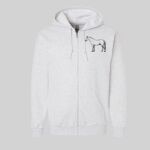 Heavy Blend Full-Zip Hooded Sweatshirt Thumbnail