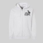 Heavy Blend Full-Zip Hooded Sweatshirt Thumbnail