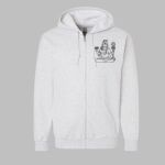 Heavy Blend Full-Zip Hooded Sweatshirt Thumbnail