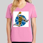 Ladies Core Cotton V Neck Tee Thumbnail