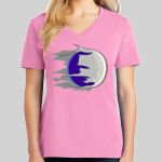Ladies Core Cotton V Neck Tee Thumbnail