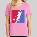 Ladies Core Cotton V Neck Tee Thumbnail