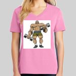 Ladies Core Cotton V Neck Tee Thumbnail