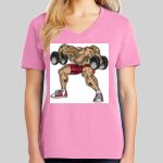 Ladies Core Cotton V Neck Tee Thumbnail