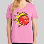 Ladies Core Cotton V Neck Tee Thumbnail