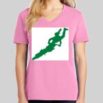 Ladies Core Cotton V Neck Tee Thumbnail