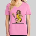 Ladies Core Cotton V Neck Tee Thumbnail