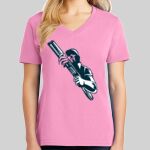 Ladies Core Cotton V Neck Tee Thumbnail