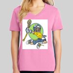 Ladies Core Cotton V Neck Tee Thumbnail