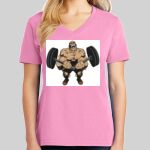 Ladies Core Cotton V Neck Tee Thumbnail