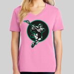 Ladies Core Cotton V Neck Tee Thumbnail