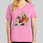 Ladies Core Cotton V Neck Tee Thumbnail