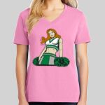 Ladies Core Cotton V Neck Tee Thumbnail