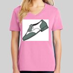 Ladies Core Cotton V Neck Tee Thumbnail
