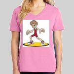 Ladies Core Cotton V Neck Tee Thumbnail