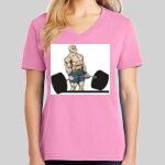 Ladies Core Cotton V Neck Tee Thumbnail