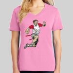 Ladies Core Cotton V Neck Tee Thumbnail