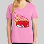 Ladies Core Cotton V Neck Tee Thumbnail