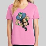 Ladies Core Cotton V Neck Tee Thumbnail