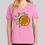 Ladies Core Cotton V Neck Tee Thumbnail