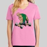 Ladies Core Cotton V Neck Tee Thumbnail