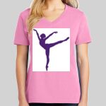 Ladies Core Cotton V Neck Tee Thumbnail