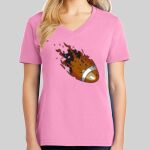 Ladies Core Cotton V Neck Tee Thumbnail