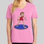 Ladies Core Cotton V Neck Tee Thumbnail