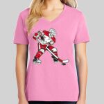 Ladies Core Cotton V Neck Tee Thumbnail