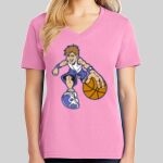 Ladies Core Cotton V Neck Tee Thumbnail