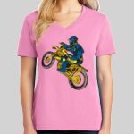 Ladies Core Cotton V Neck Tee Thumbnail