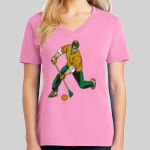 Ladies Core Cotton V Neck Tee Thumbnail