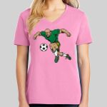 Ladies Core Cotton V Neck Tee Thumbnail