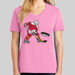 Ladies Core Cotton V Neck Tee Thumbnail