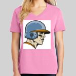 Ladies Core Cotton V Neck Tee Thumbnail