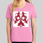 Ladies Core Cotton V Neck Tee Thumbnail