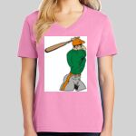 Ladies Core Cotton V Neck Tee Thumbnail