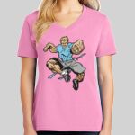 Ladies Core Cotton V Neck Tee Thumbnail