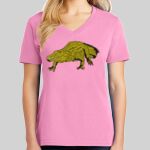 Ladies Core Cotton V Neck Tee Thumbnail