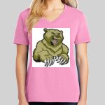 Ladies Core Cotton V Neck Tee Thumbnail